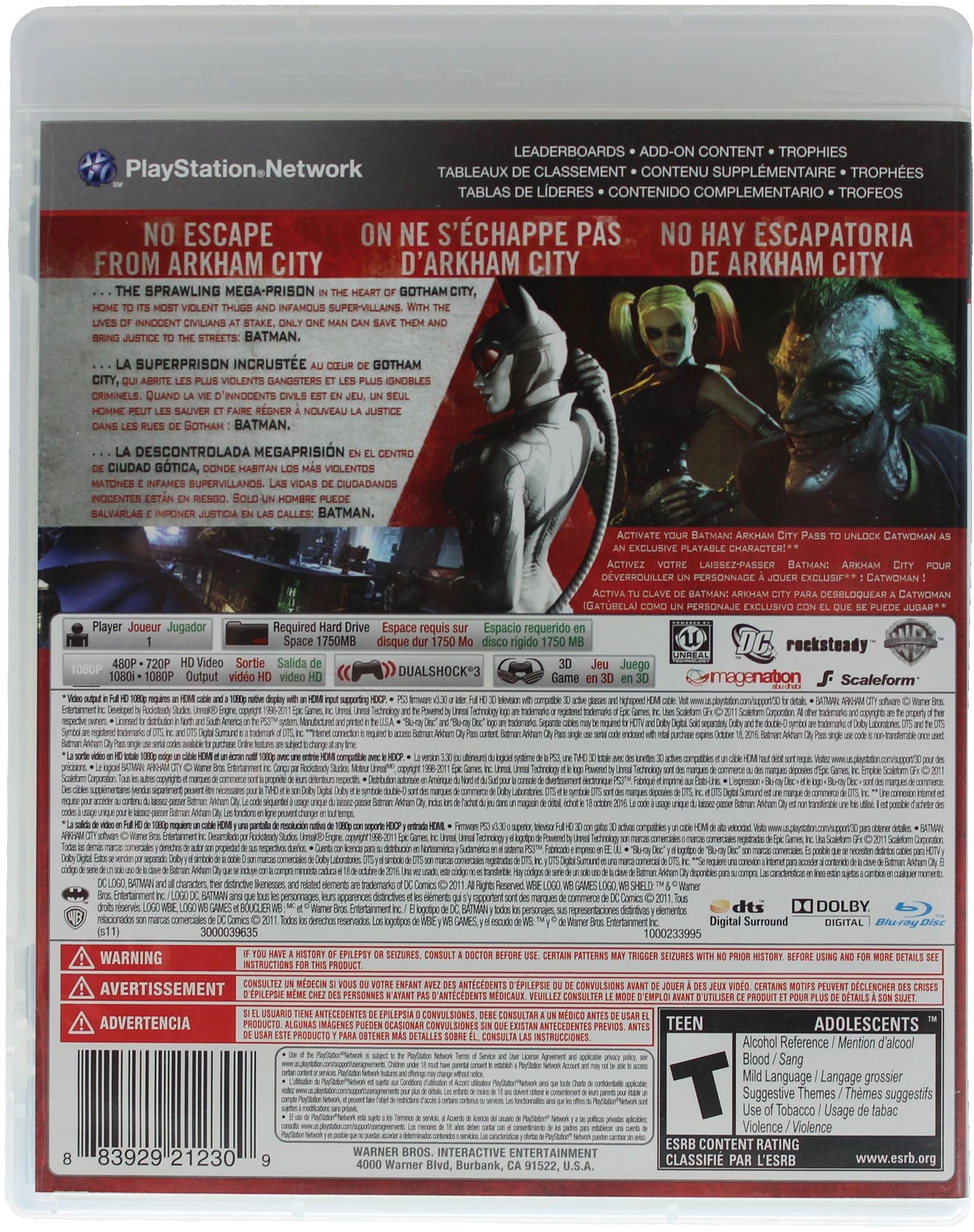 Batman: Arkham City (PS3)