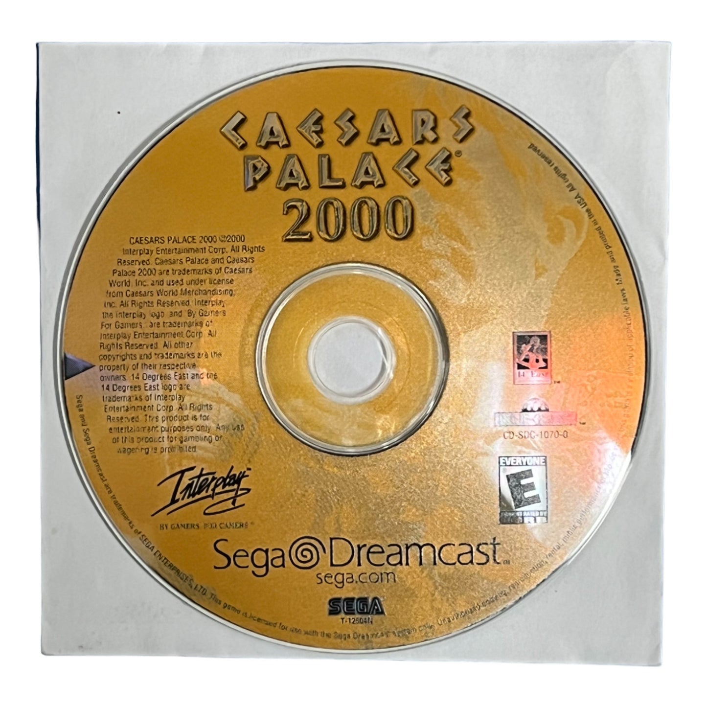 Caesar's Palace 2000 (Dreamcast)