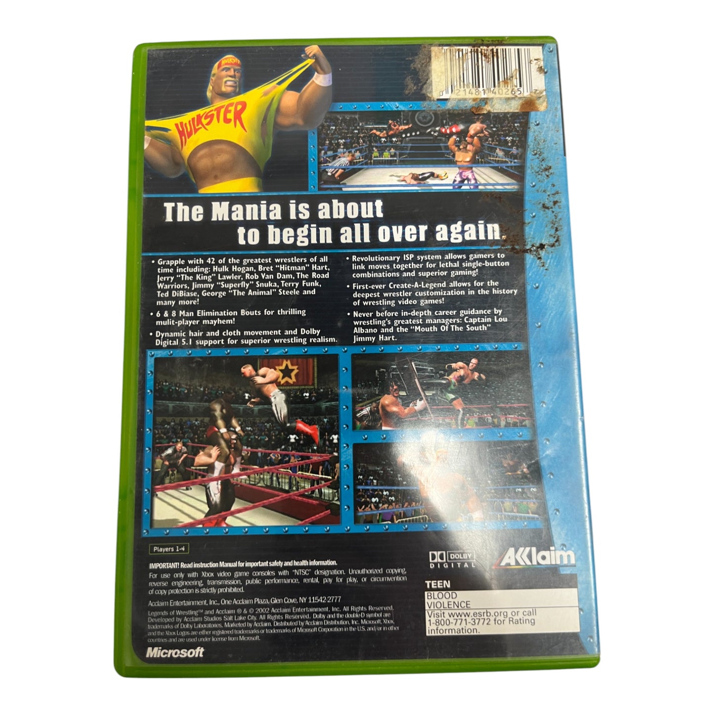 Legends of Wrestling (Xbox)