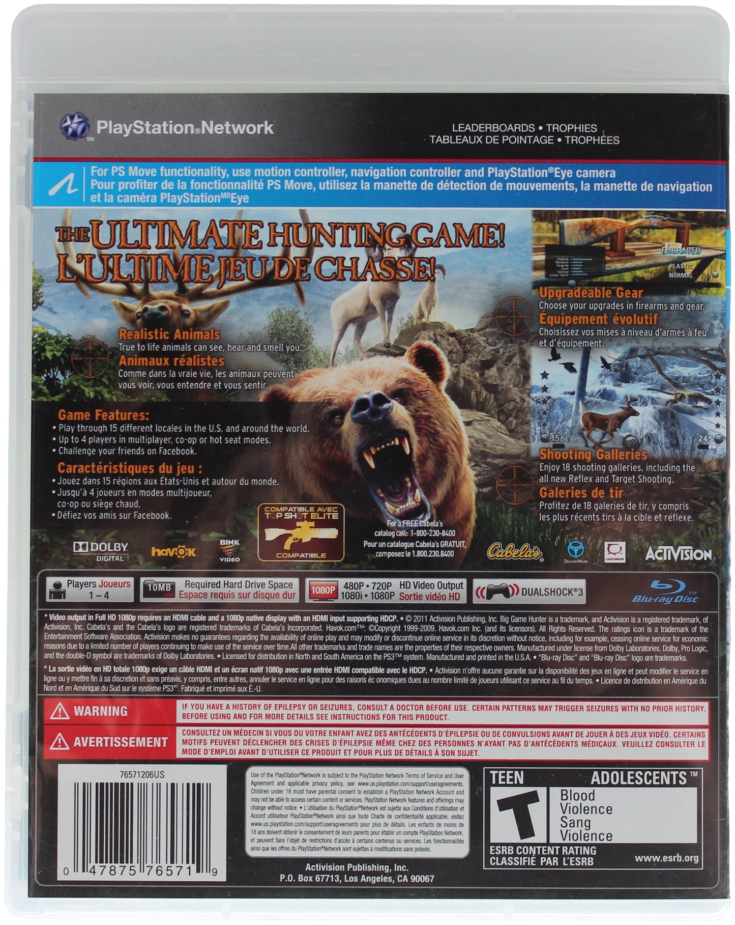 Cabela's Big Game Hunter 2012