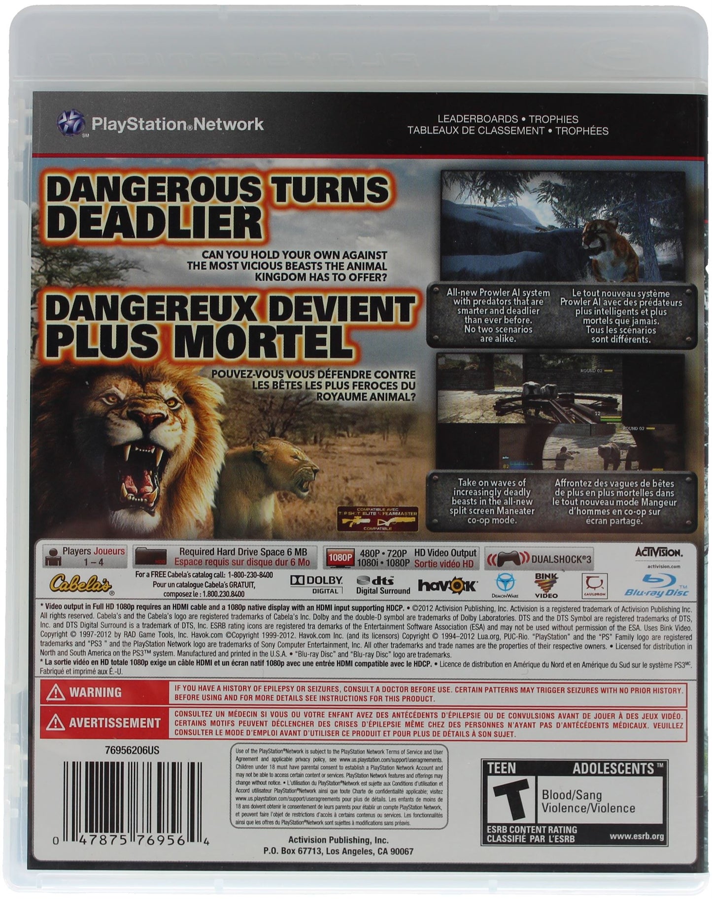 Cabela's Dangerous Hunts 2013