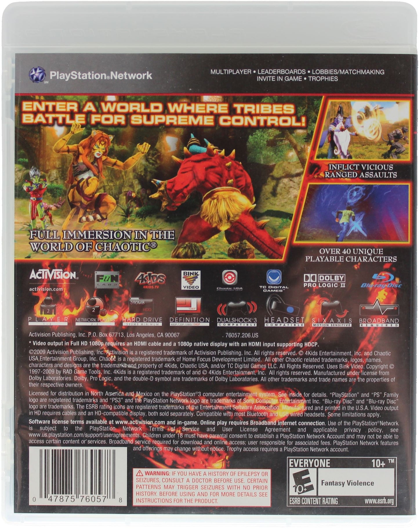 Chaotic: Shadow Warriors