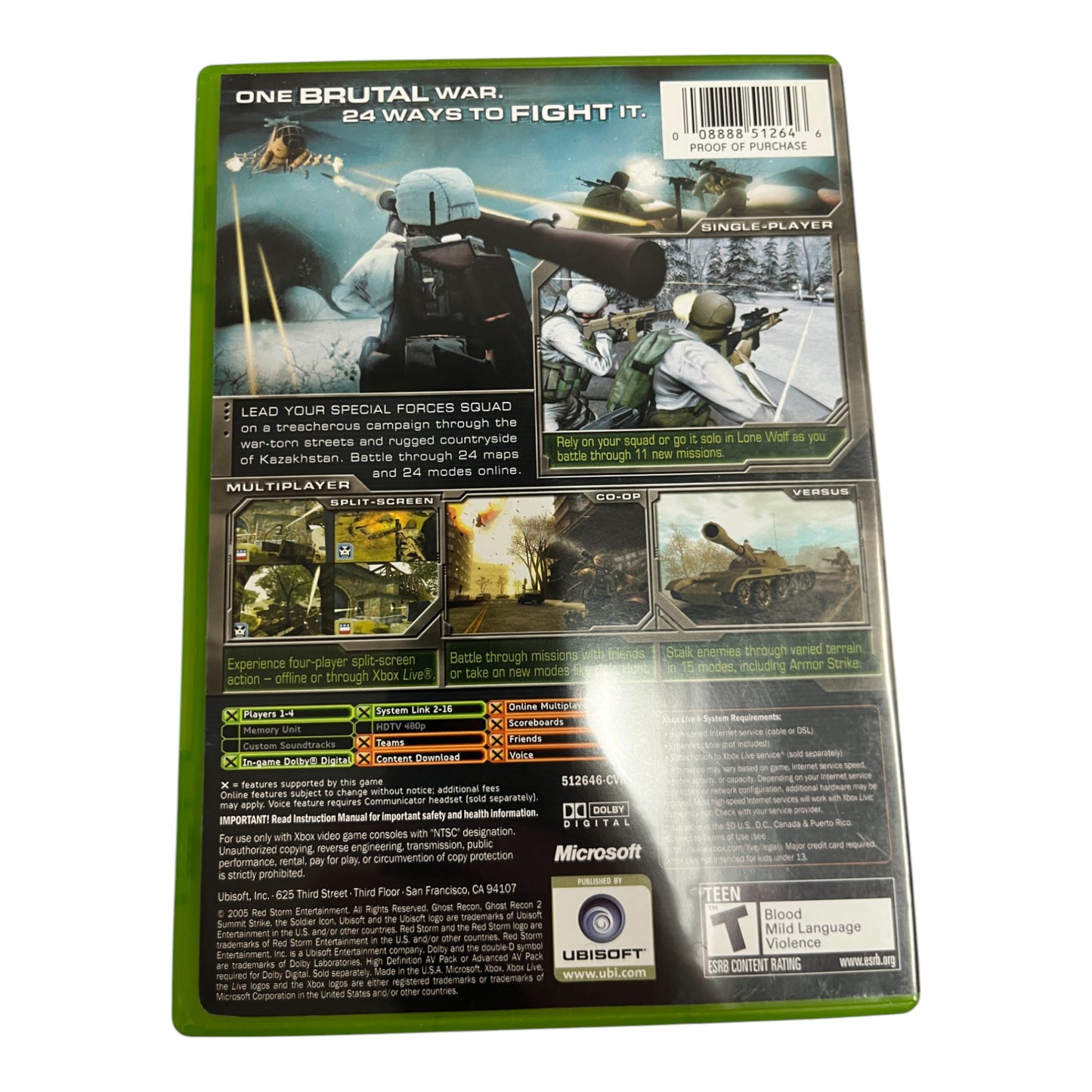 Ghost Recon 2: Summit Strike (Xbox)