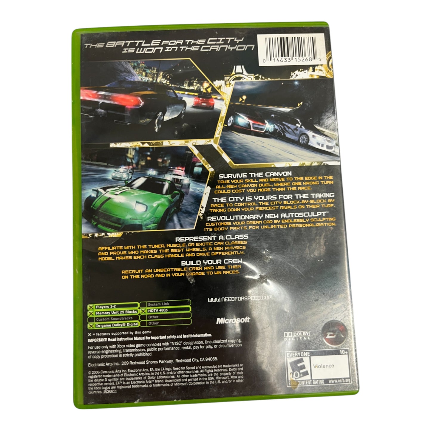 Need for Speed: Carbon (Xbox)