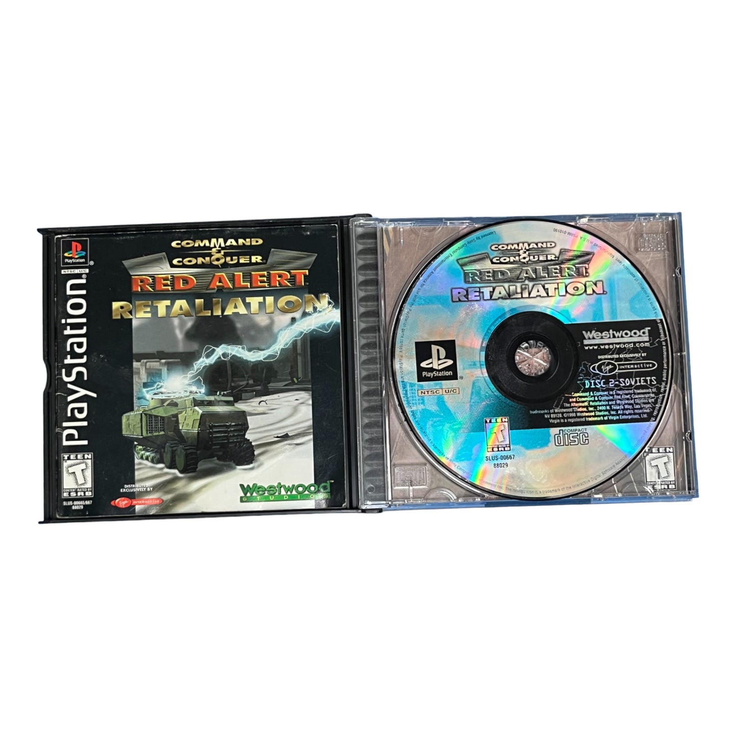 Command & Conquer: Red Alert Retaliation (PS1)