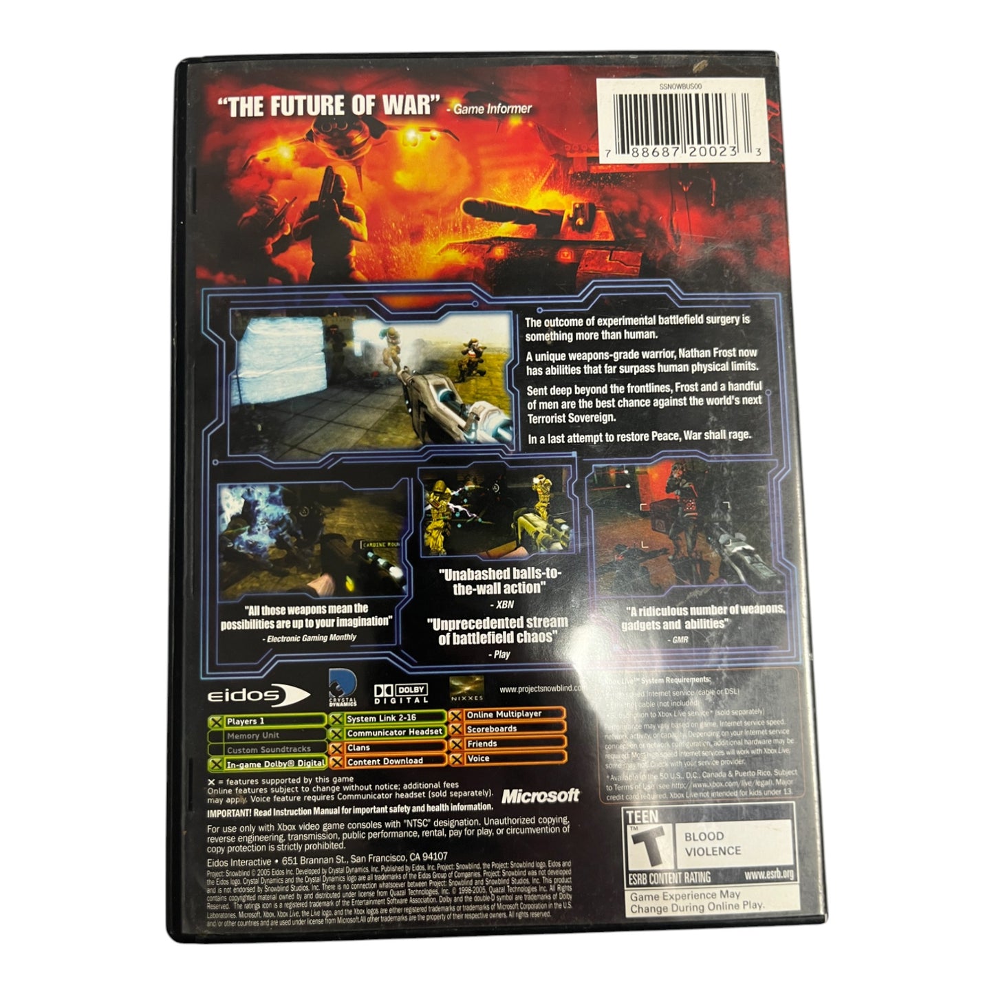 Project Snowblind (Xbox)