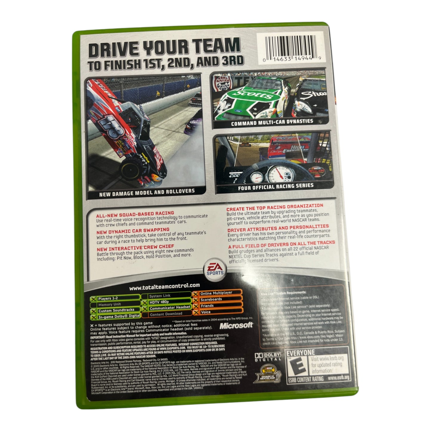 NASCAR 06 Total Team Control (Xbox)