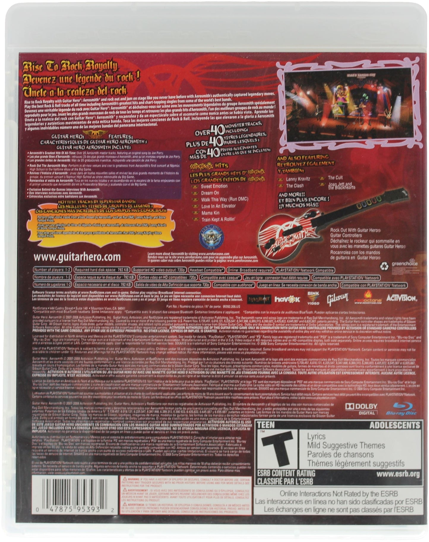 Guitar Hero: Aerosmith (PS3)