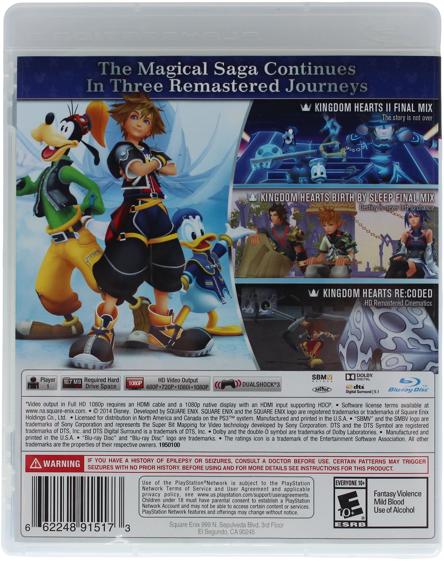 Kingdom Hearts: HD 2.5 ReMIX