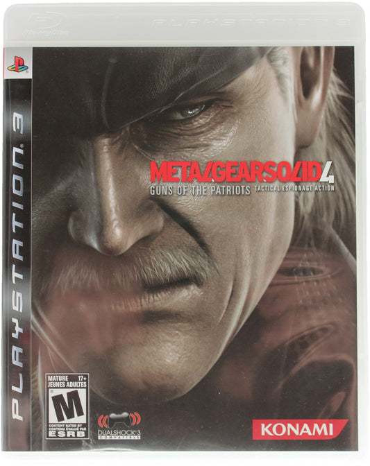 Metal Gear Solid 4: Guns Of The Patriots (PS3)