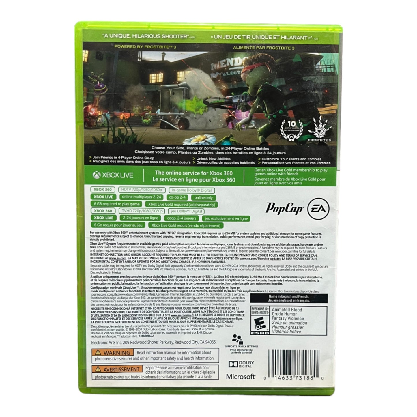 Plants Vs. Zombies: Garden Warfare (Xbox 360)