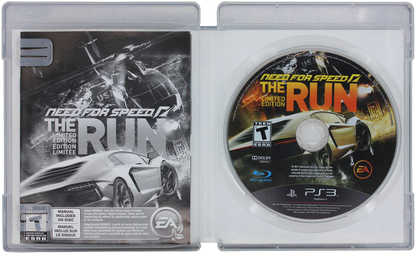 Need For Speed: The Run [Limited Edition] (PS3)