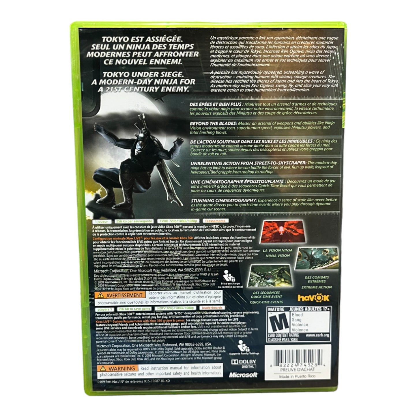 Ninja Blade (Xbox360)