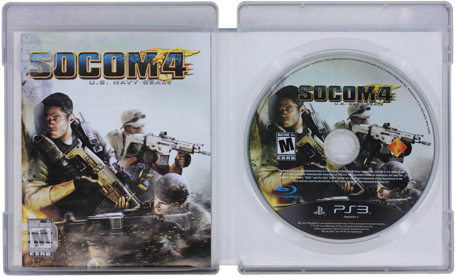 SOCOM 4: U.S. Navy SEALs (PS3)