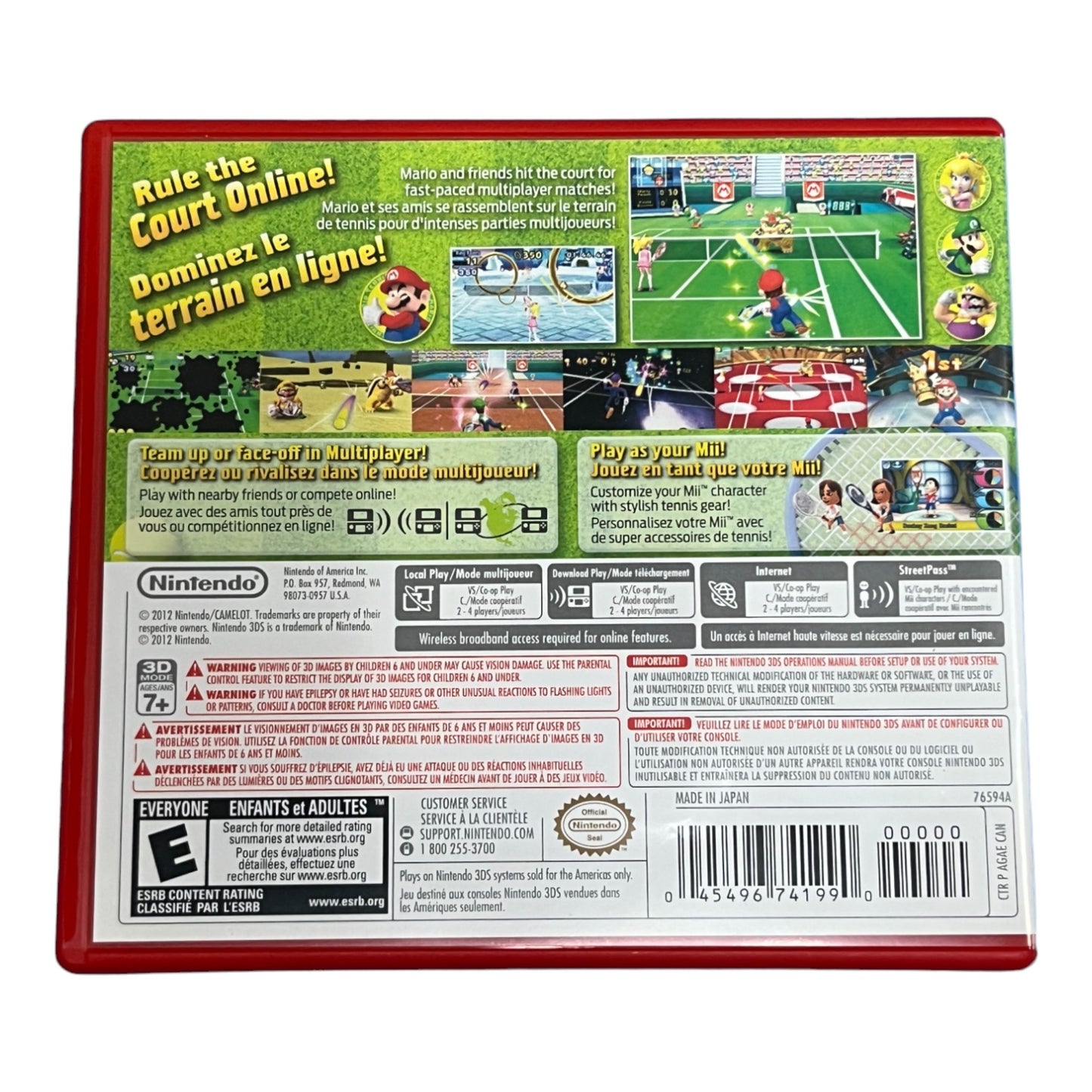 Mario Tennis Open (3DS)