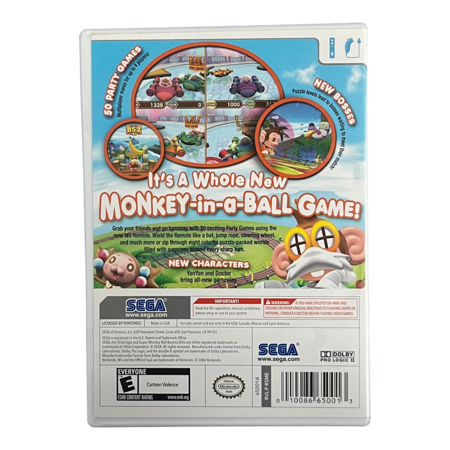 Super Monkey Ball Banana Blitz (Wii)