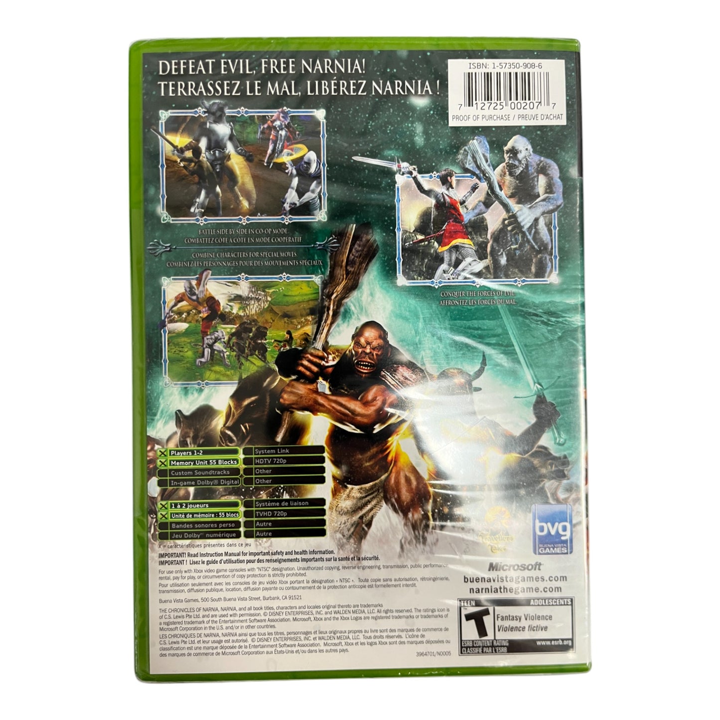 Chronicles of Narnia - The Lion, the Witch and the Wardrobe (Xbox)