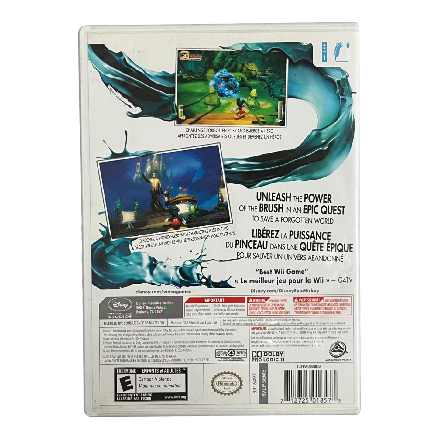 Disney: Epic Mickey (Wii)