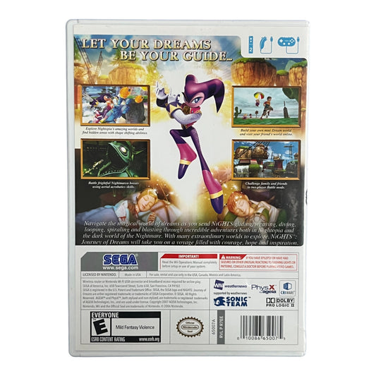 Nights Journey Of Dreams (Wii)