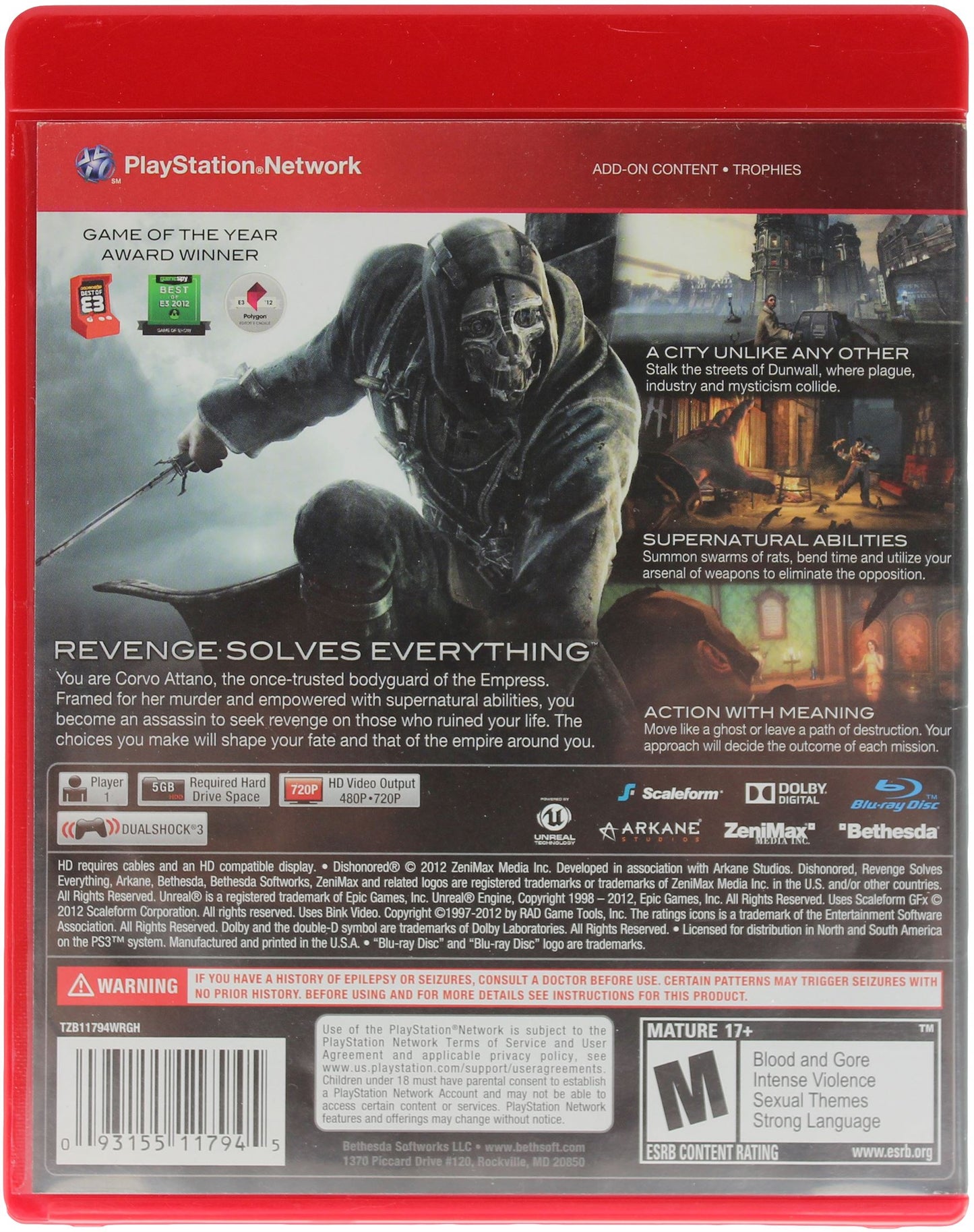 Dishonored (PS3)