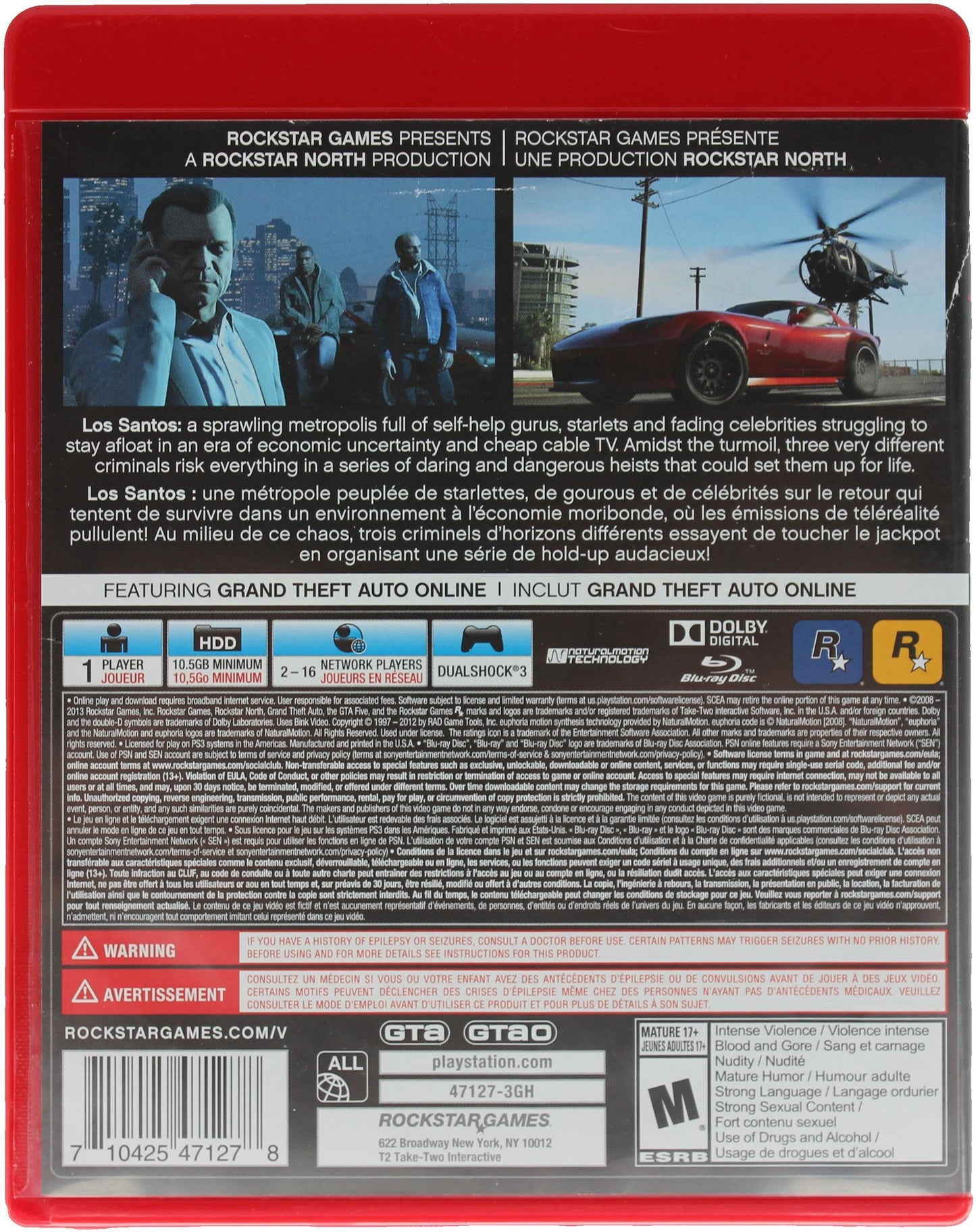 Grand Theft Auto V (PS3)