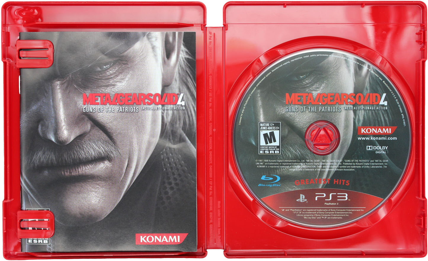 Metal Gear Solid 4: Guns Of The Patriots (PS3)