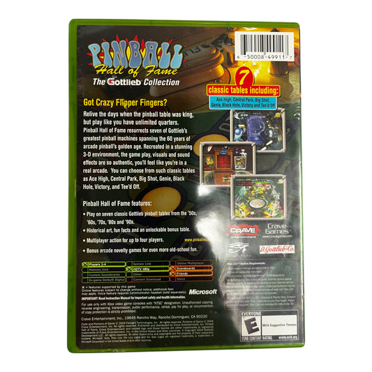 Pinball Hall of Fame The Gottlieb Collection (Xbox)