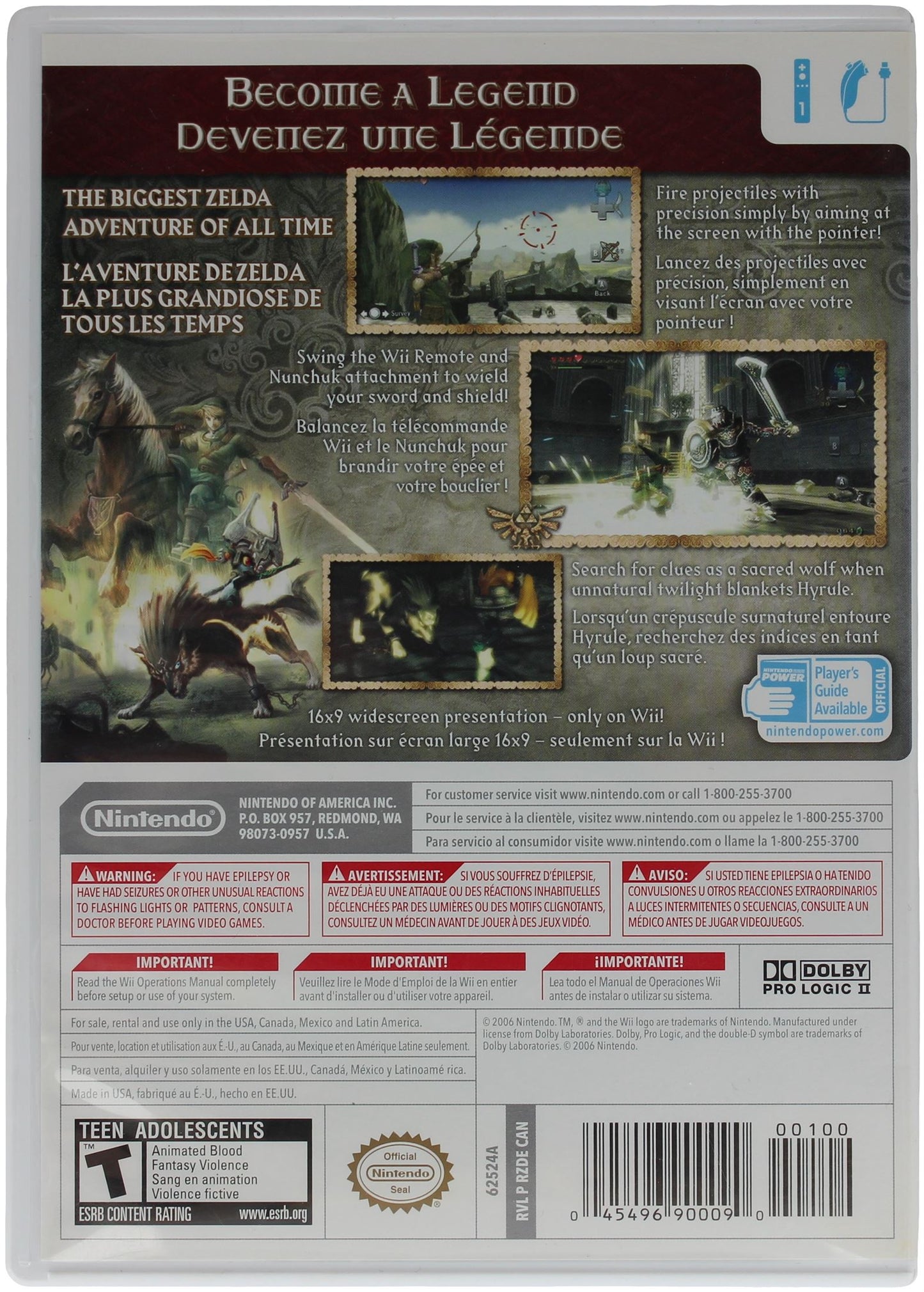 The Legend Of Zelda: Twilight Princess (Wii)