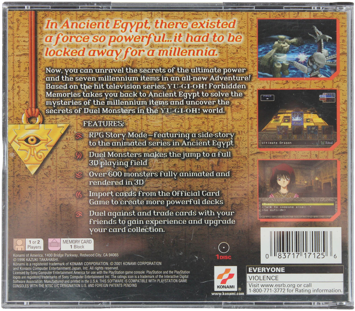 Yu-Gi-Oh! Forbidden Memories (PS1)