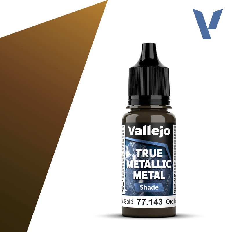 Vallejo - True Metallic Metal: Single Bottles – Imperial Gold System 18ml