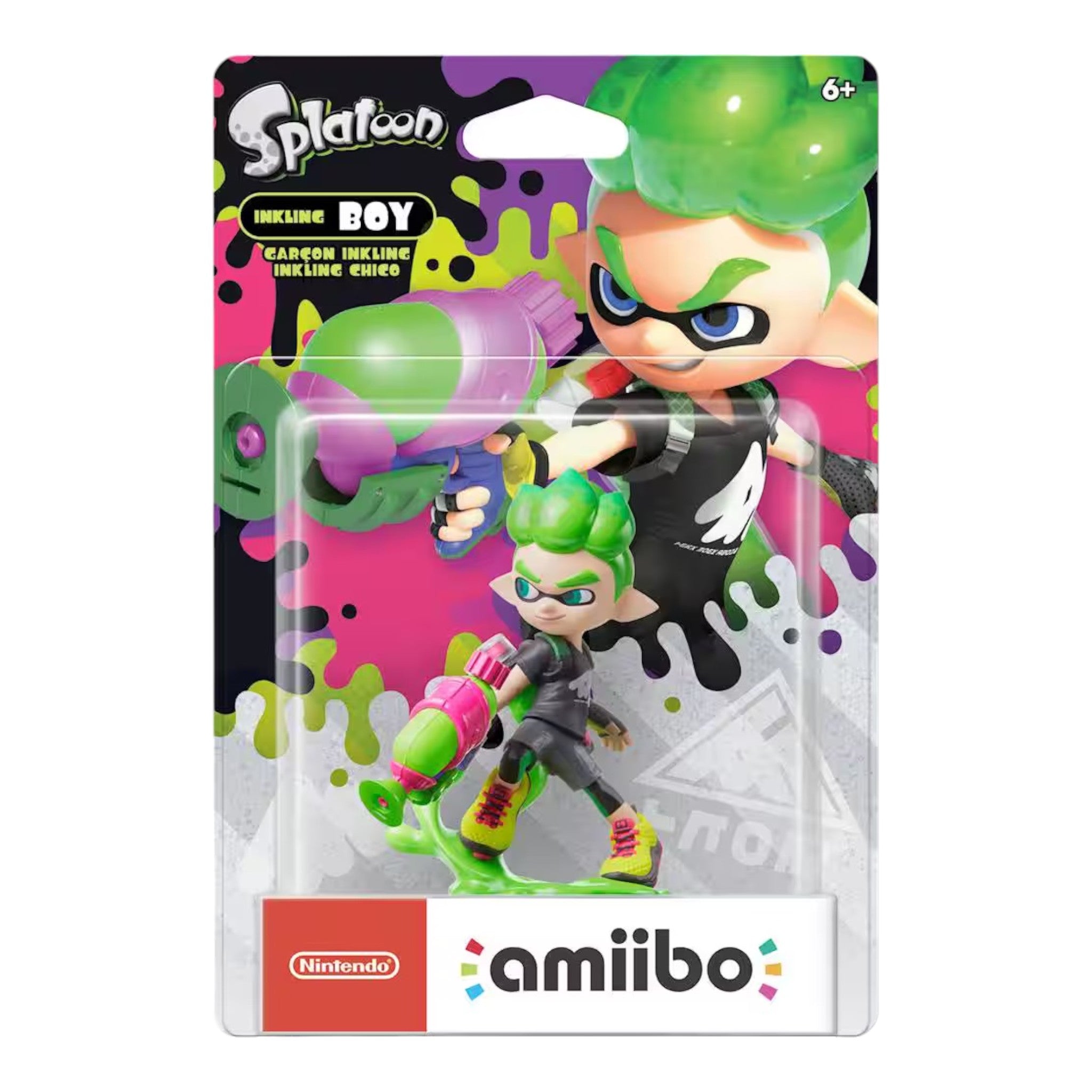 Inkling Boy - Neon Green (amiibo) – Retro North Games