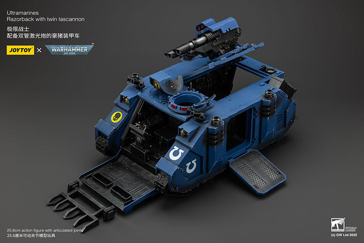 JOYTOY - Ultramarines: Razorback with Twin Lascannon