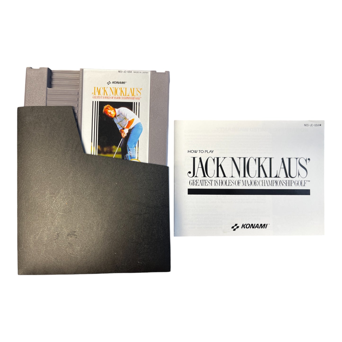 Jack Nicklaus' Greatest 18 Holes Of Major Championship Golf (NES)