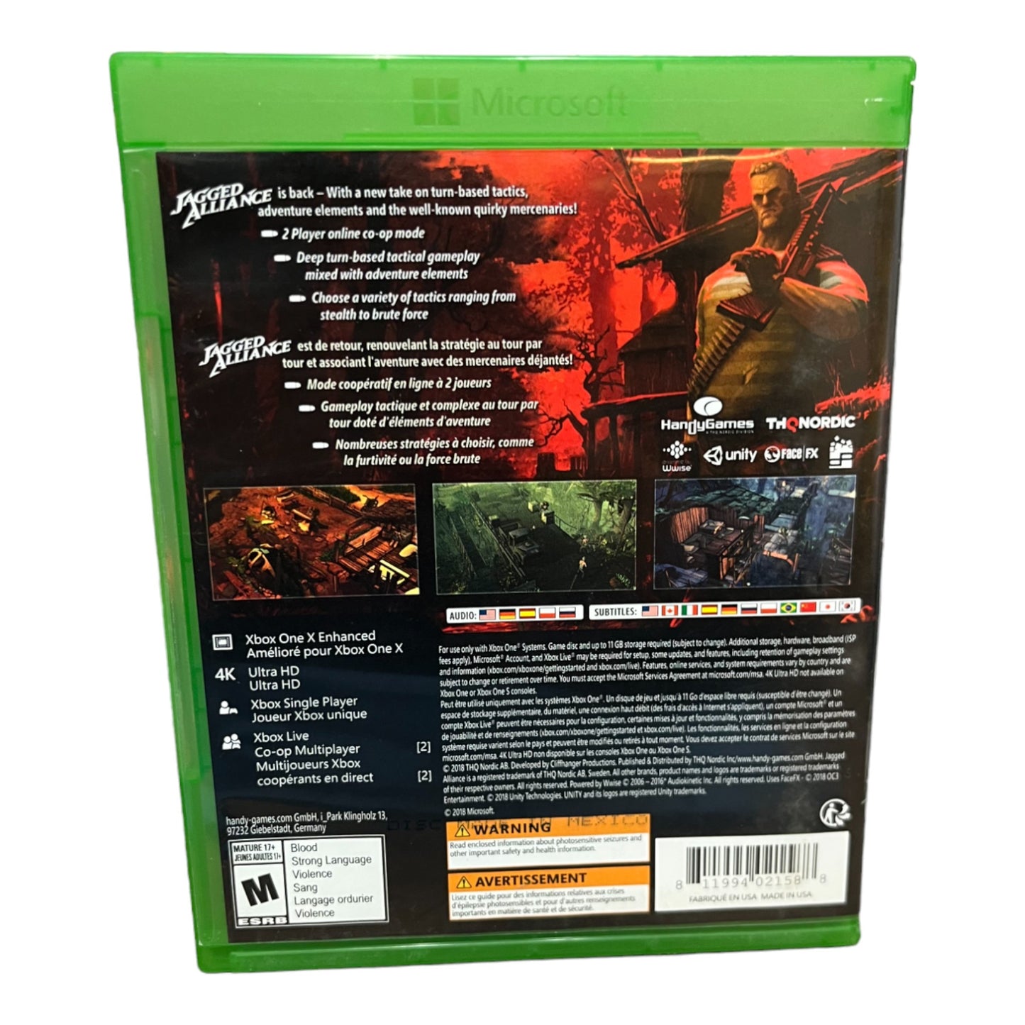 Jagged Alliance Rage (XboxOne)