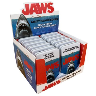 Jaws Cherry Sour Candy