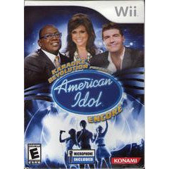 Karaoke Revolution American Idol Encore [No Accessories] (Wii)