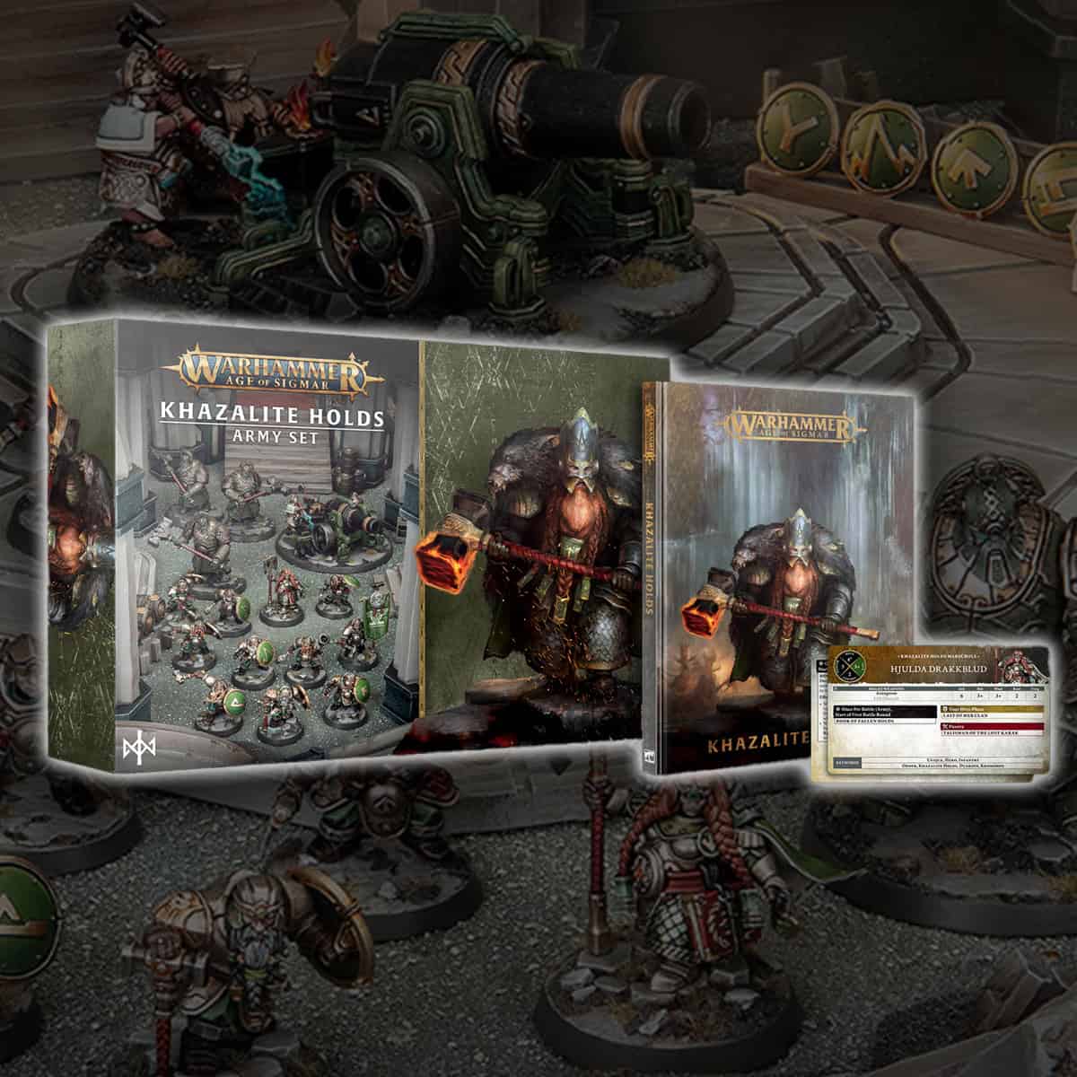 Warhammer Age of Sigmar - Khazalite Holds: Army Set (English) (PRE-ORDER RELEASES OCT 31ST)