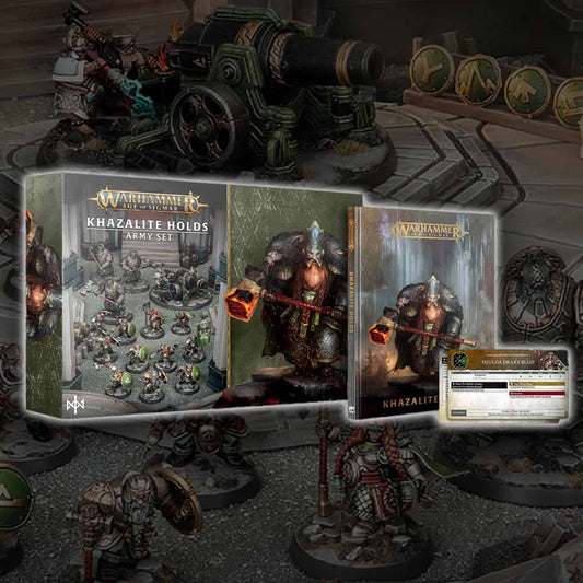 Warhammer Age of Sigmar - Khazalite Holds: Army Set (English) (PRE-ORDER RELEASES OCT 31ST)
