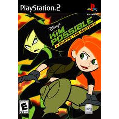 Kim Possible video game for PlayStation 2 with two characters on the cover.