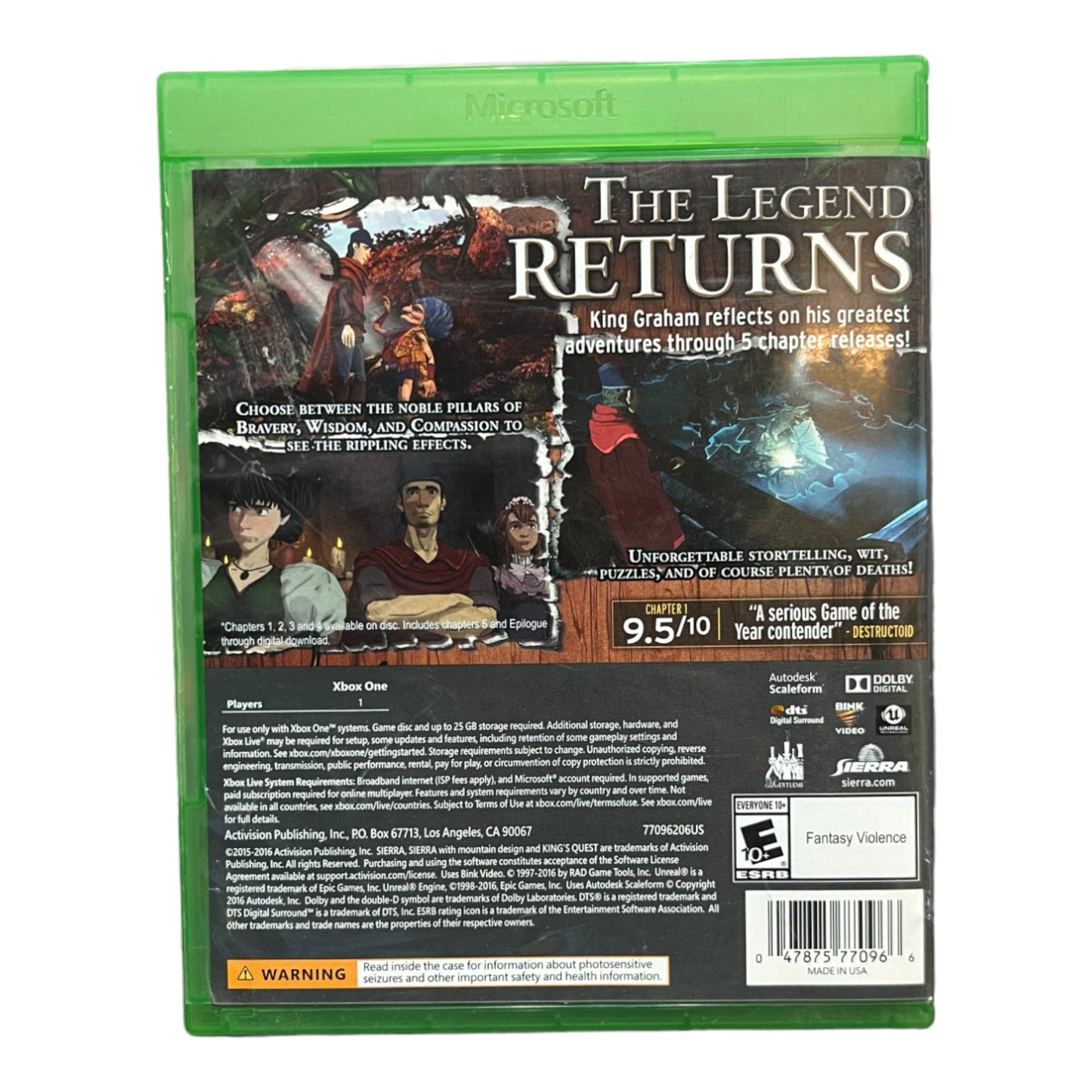 King's Quest The Complete Collection (Xbox One)