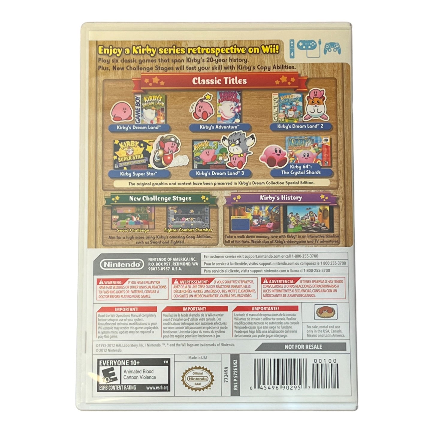 Kirby's Dream Collection: Special Edition Wii