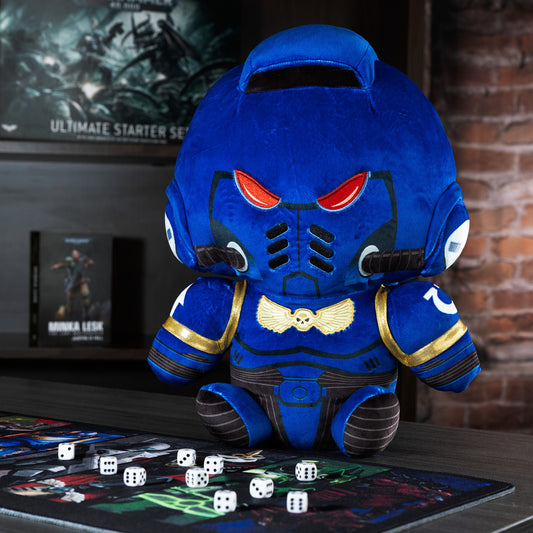 Warhammer 40,000 Space Marine – Mega-sized Club Mocchi- Mocchi- Collectible Plush – 14 Inch