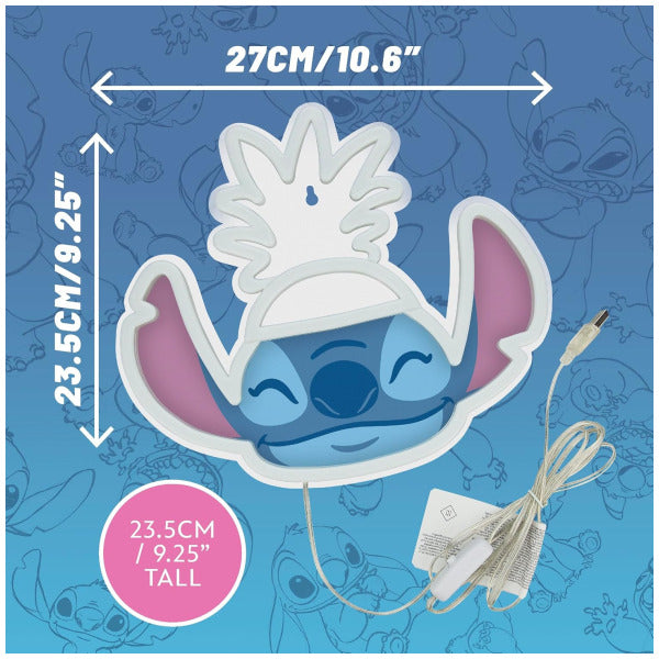 Disney Lilo & Stitch Stitch 9″ Wall Mountable LED Neon Light