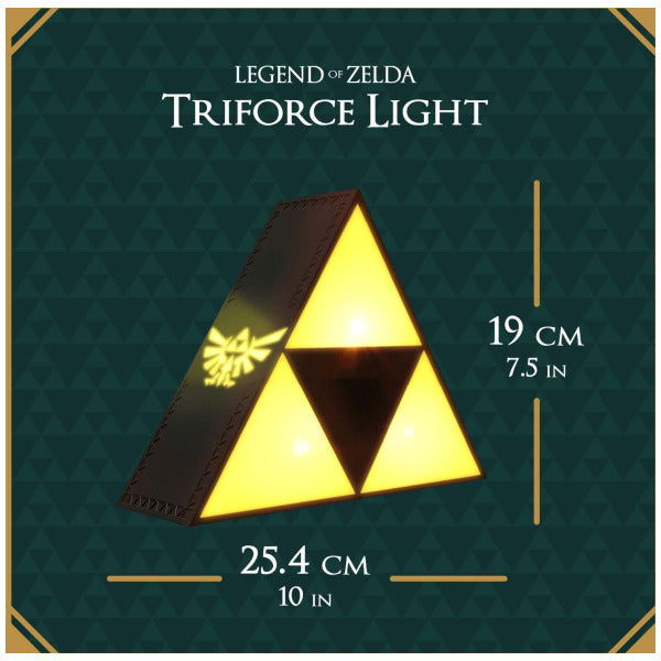 The Legend of Zelda Tri Force 8″ Light