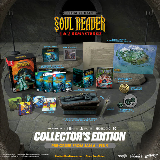 Legacy of Kain Soul Reaver I&II Remastered Collectors Edition (PC)