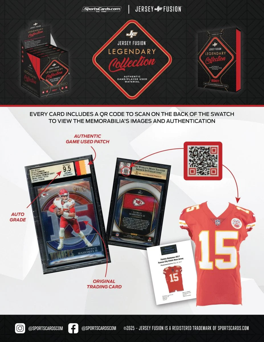 Jersey Fusion Legendary Collection Hobby Pack