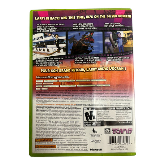 Leisure Suit Larry: Box Office Bust (Xbox 360)