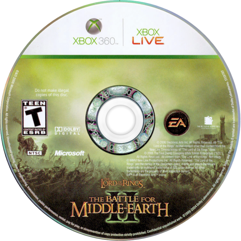 Lord of the Rings Battle for Middle Earth II (Xbox 360)