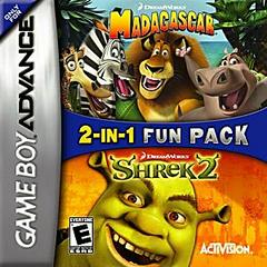 Madagascar and Shrek 2 (GBA)