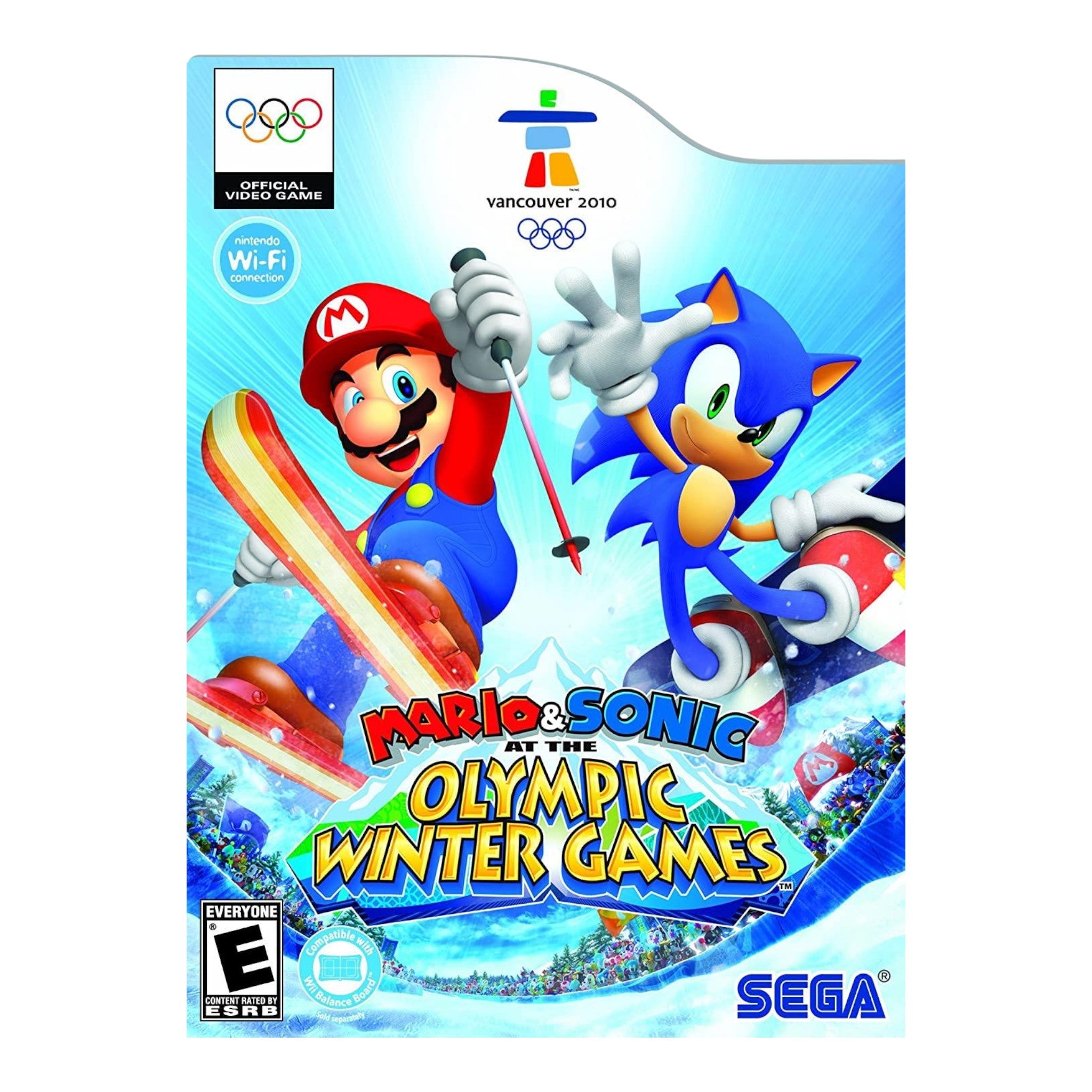 Mario Sonic Olympic Winter Games Wii